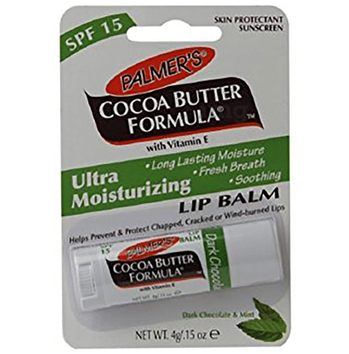 Palmer's Cocoa Butter Formula Ultra Moisturizing Lip Balm Dark chocolate & mint