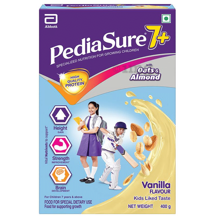 PediaSure 7+ Nutrition Drink Vanilla with Oats & Almond