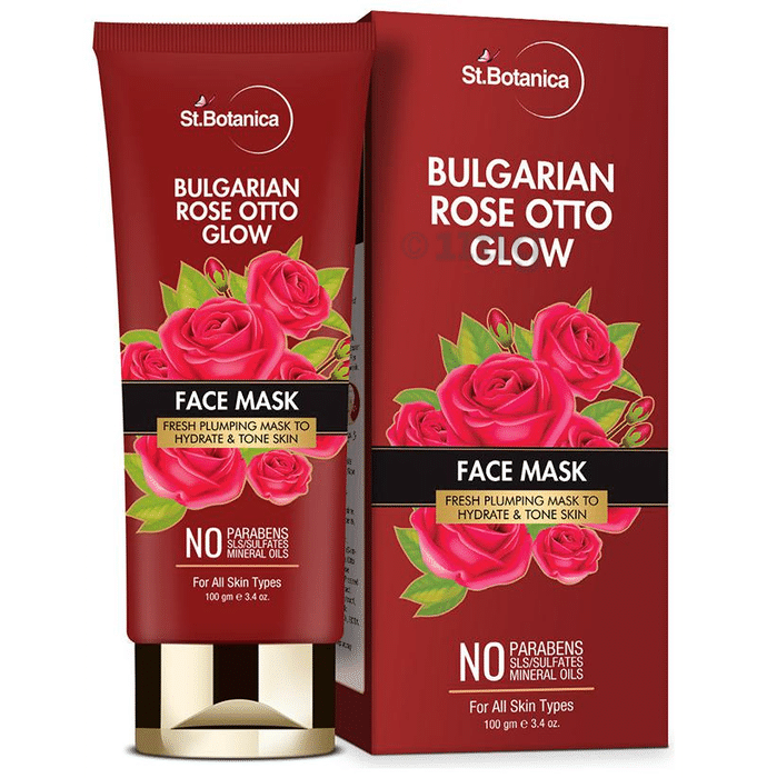 St.Botanica Bulgarian Rose Otto Glow Face Mask