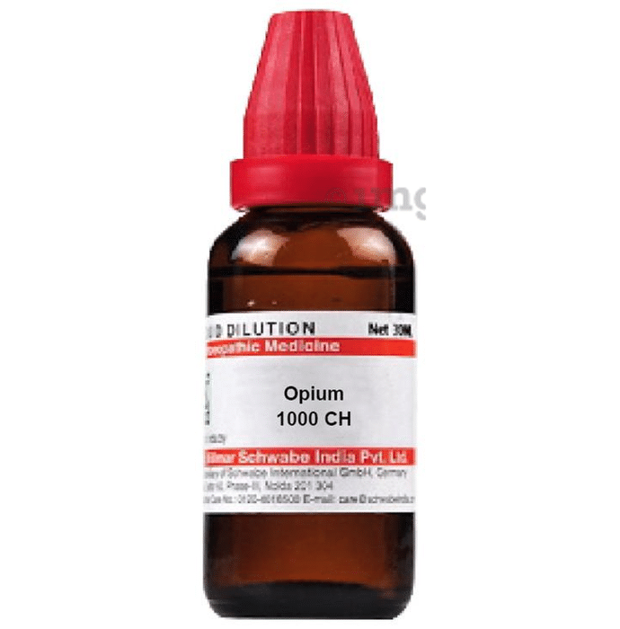 Dr Willmar Schwabe India Opium Dilution 1000 CH