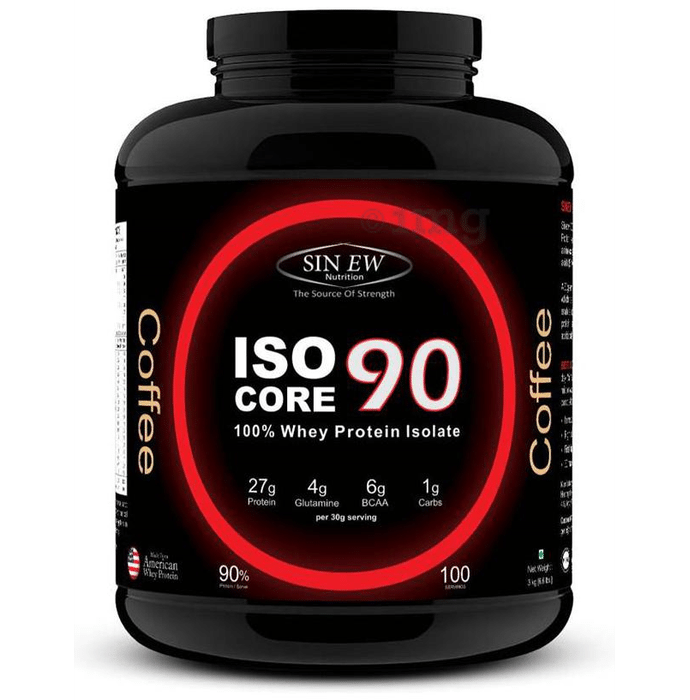 Sinew Nutrition Isocore 90 Whey Protein Isolate Coffee