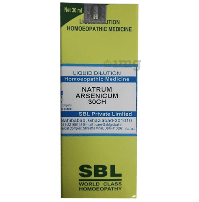 SBL Natrum Arsenicum Dilution 30 CH