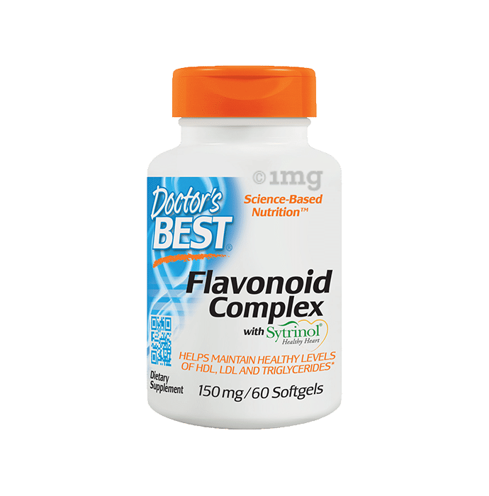 Doctor's Best Flavonoid Complex with Sytrinol Softgels | For Healthy Levels of HDL, LDL & Triglycerides