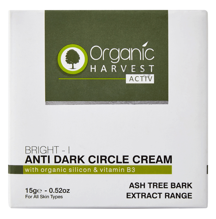 Organic Harvest Activ Ash Tree Bark Extract Range Anti Dark Circle Cream