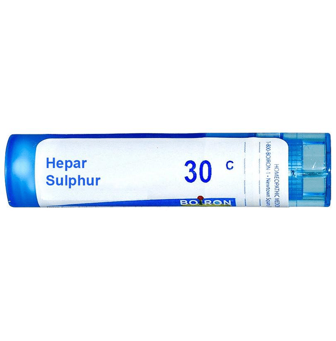 Boiron Hepar Sulphur Single Dose Approx 200 Microgranules 30 CH