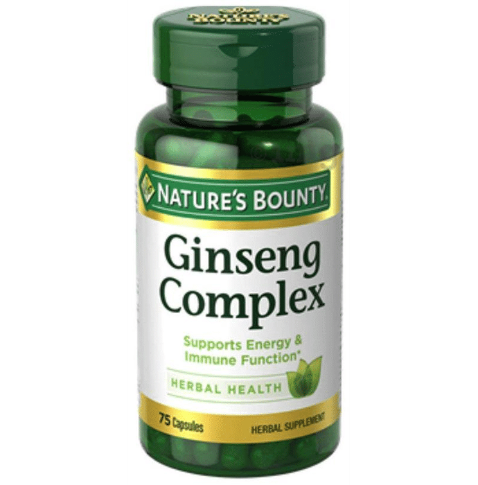 Nature's Bounty Ginseng Complex  Capsule
