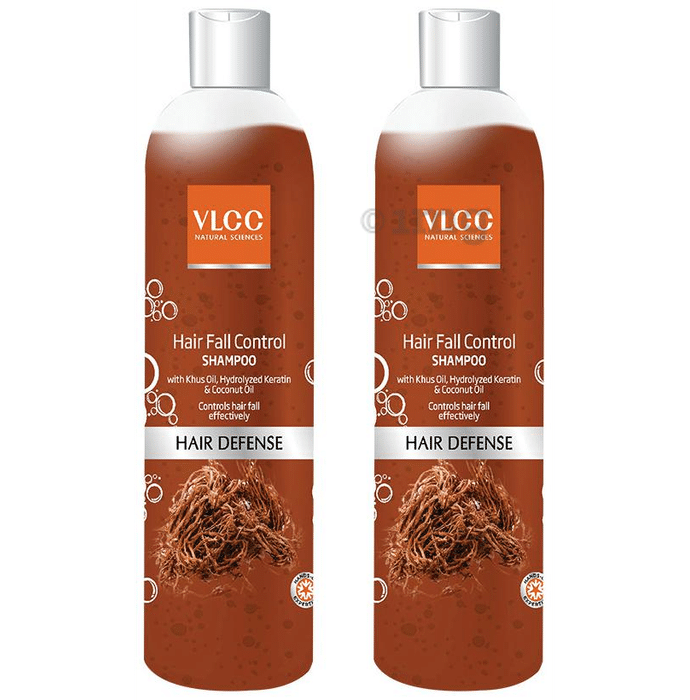 VLCC Hair Fall Control Shampoo 350ml Each (Buy 1 Get 1 Free): Buy combo  pack of 2 bottles at best price in India | 1mg