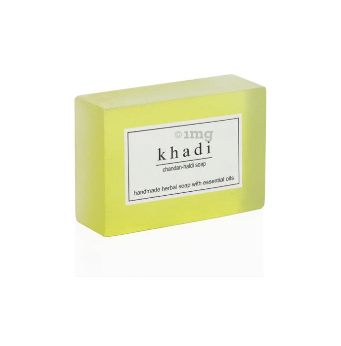 Khadi Herbal Chandan Haldi Soap Buy Packet Of 125 0 Gm Soap At Best