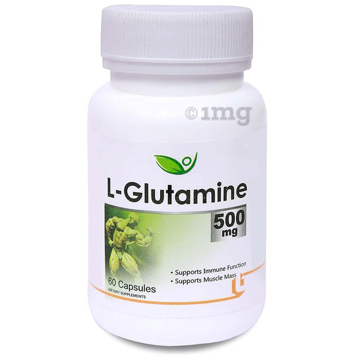 Biotrex L-Glutamine 500mg Capsule