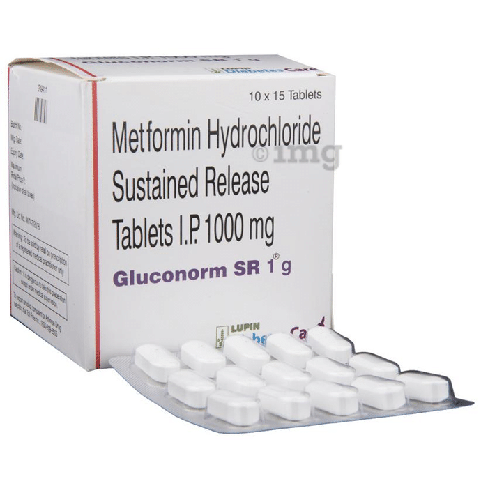 Gluconorm SR 1gm Tablet