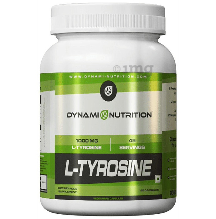 Dynami Nutrition L-Tyrosine Vegetarian Capsules