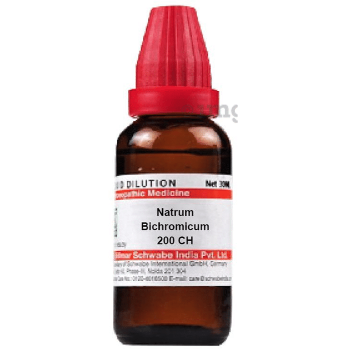 Dr Willmar Schwabe India Natrum Bichromicum Dilution 200 CH