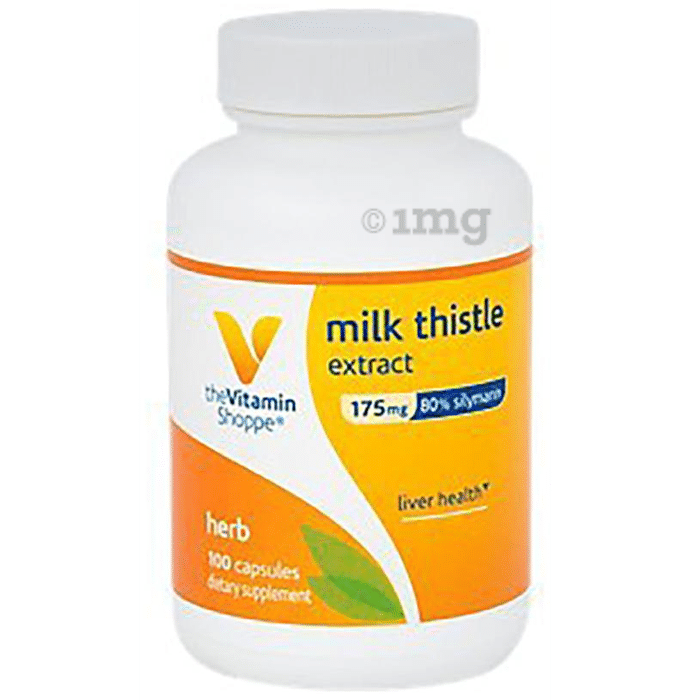 The Vitamin Shoppe Milk Thistle Extract 175mg Capsule