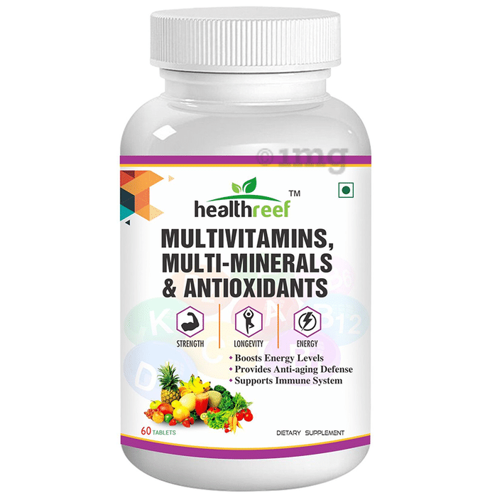 Healthreef Multivitamins, Multi-Minerals & Antioxidants Tablet