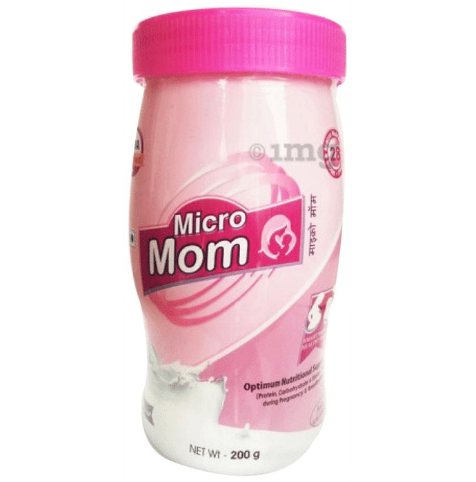 Micromom Powder for Nutritional Support During Pregnancy and Lactation | Flavour Vanilla