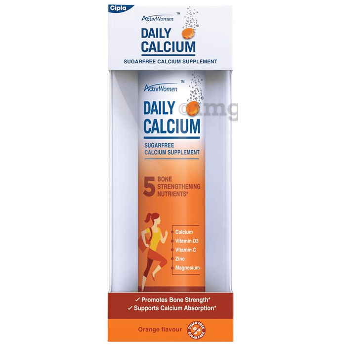 ActivWomen Daily Calcium Supplement Orange Sugar Free Buy bottle of 20