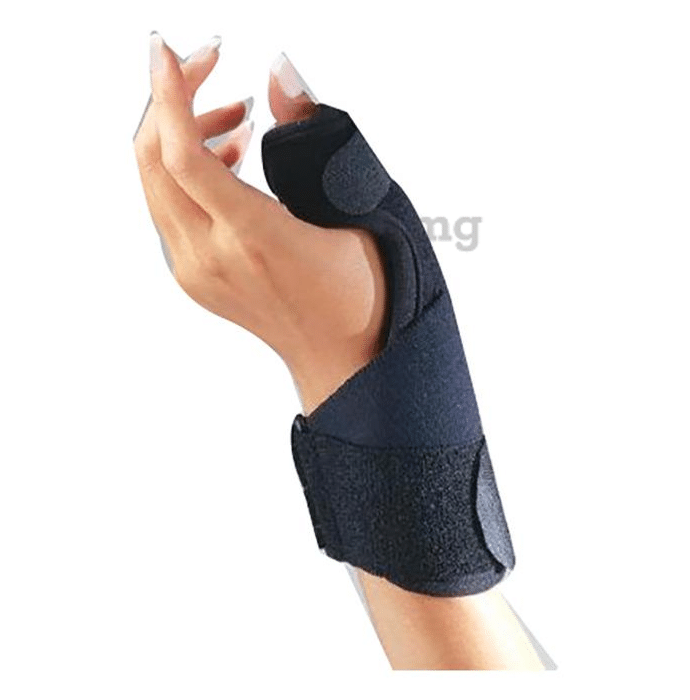 Kudize Universal Thumb Spica Splint Standard Black