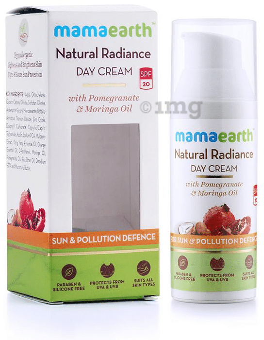 Mamaearth Natural Radiance Day Cream SPF 20