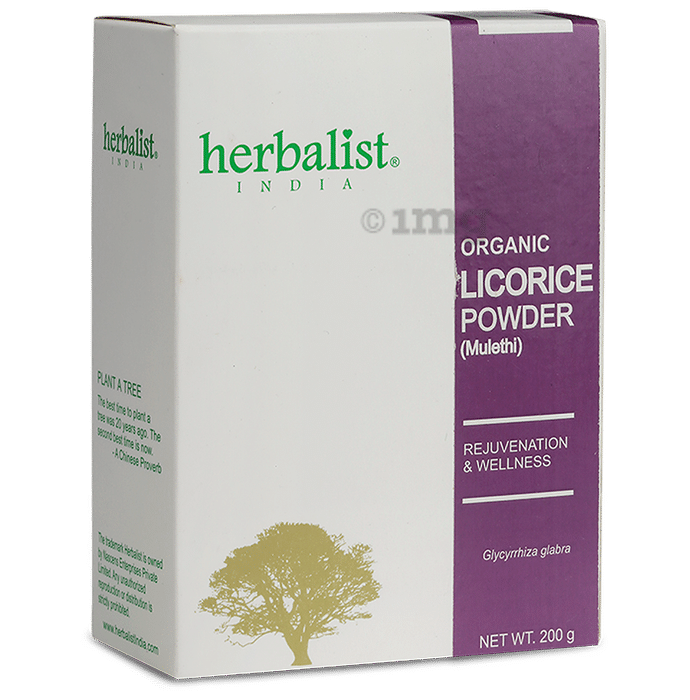 Herbalist India Organic Mulethi (Licorice) Powder