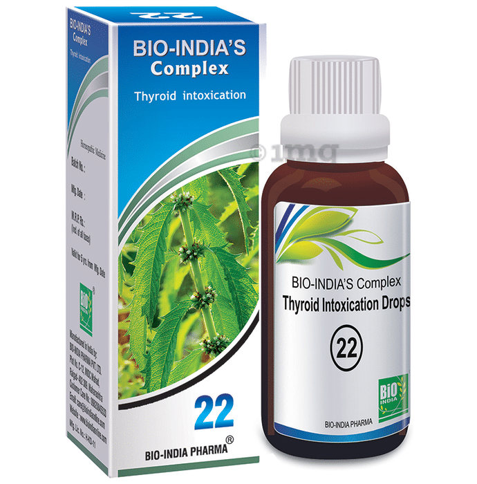 Bio India Complex 22 Thyroid intoxication Drop