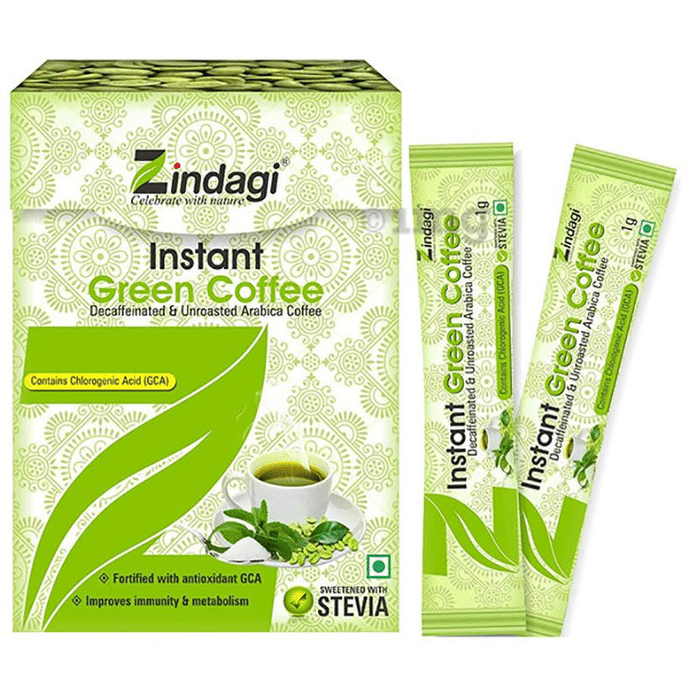 Zindagi Instant Green Coffee Powder (1 gm Each)