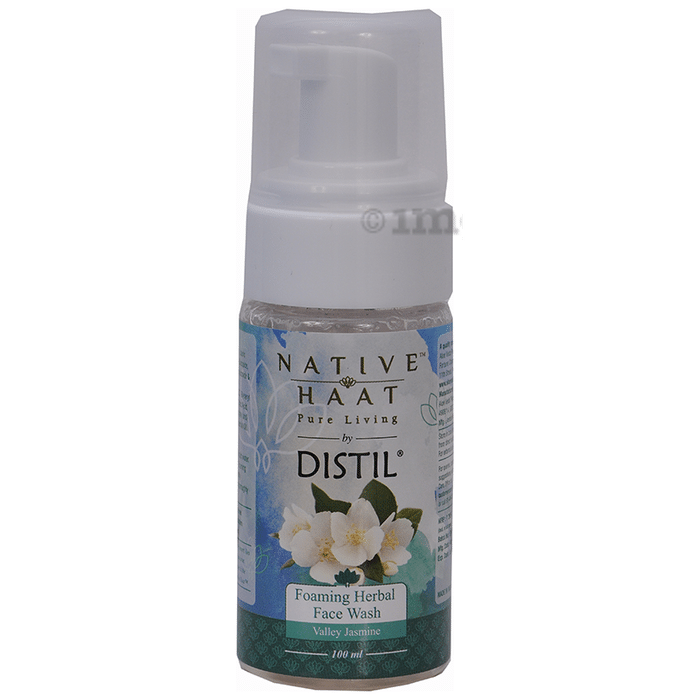 Aloe Veda Foaming Herbal Face Wash Wild Jasmine