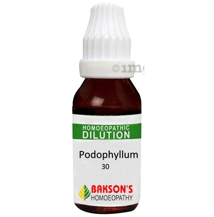 Bakson's Homeopathy Podophyllum Dilution 30 CH