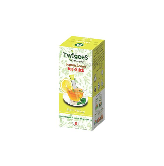 Nature & Nurture Twigees Lemon Green Tea Stick
