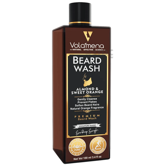 Volamena Beard Wash Almond & Sweet Orange