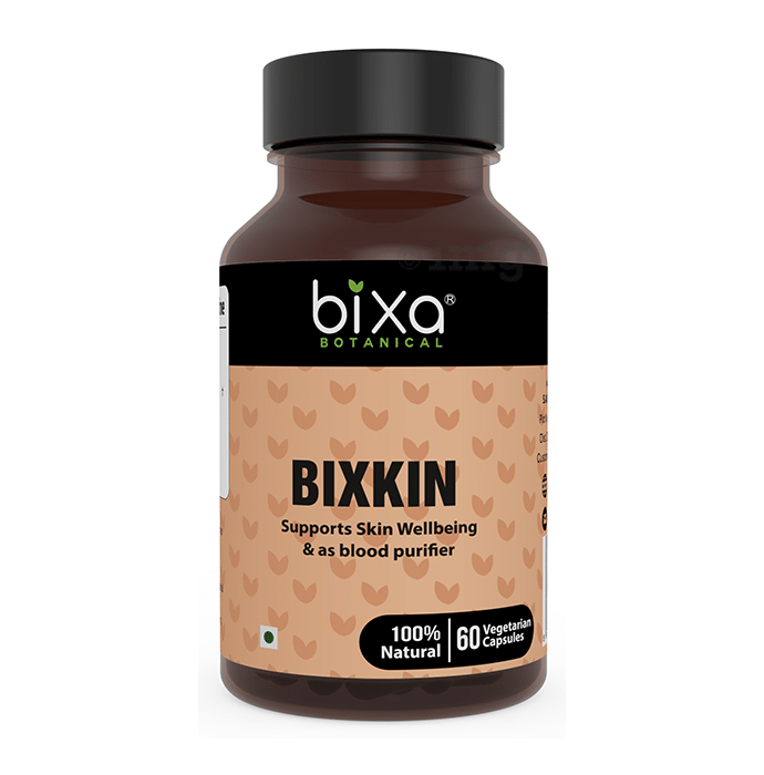 Bixa Botanical Bixkin 455mg Vegetarian Capsule