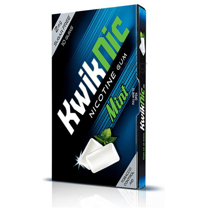KwikNic Mint Chewing Gums