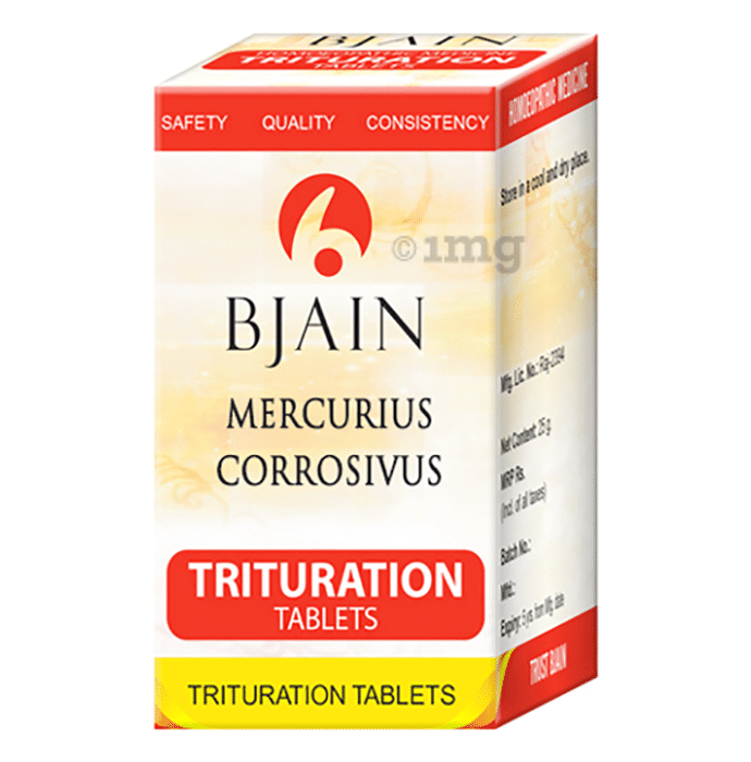 Bjain Mercurius Corrosivus Trituration Tablet 6X