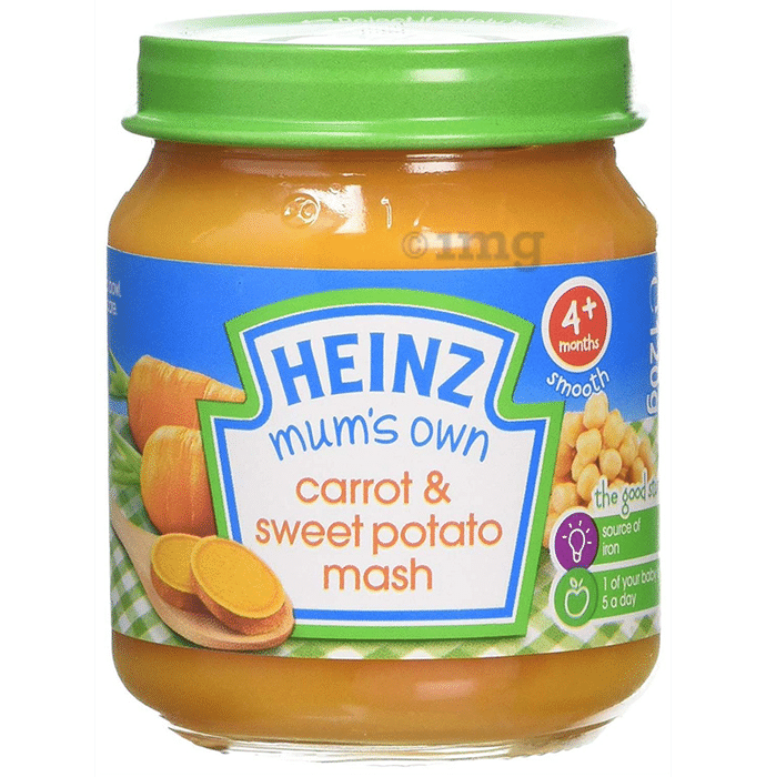 Heinz Mums Own Pudding Carrot & Sweet Potato Mash