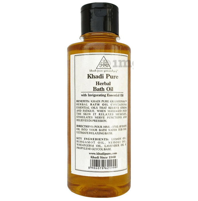 Khadi Pure Herbal Bath Oil