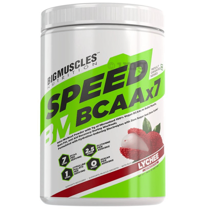 Big  Muscles Nutrition Speed BCAAx7 Lychee