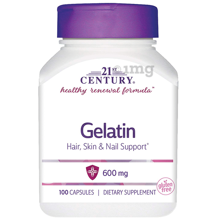 21st Century Gelatin 600mg Capsule