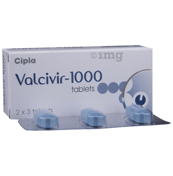 Valcivir 1000 Tablet