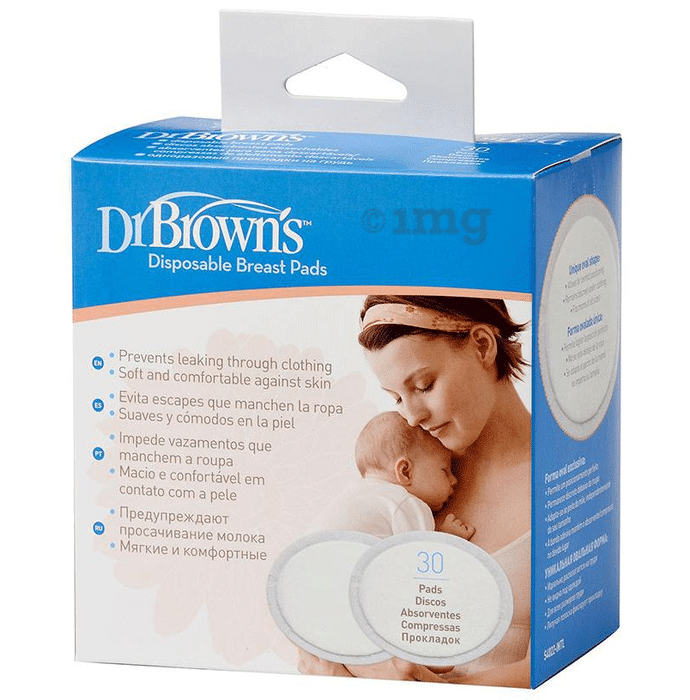 Dr Brown's Oval Disposable  Breast pad