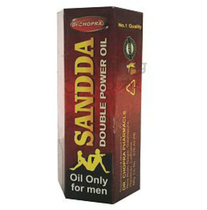 Dr Chopra Sandda Double Power Oil for Men Pack of 3