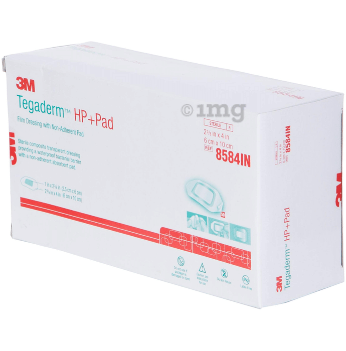 3M Tegaderm HP+ Pad Dressing 8584 6cm x 10cm