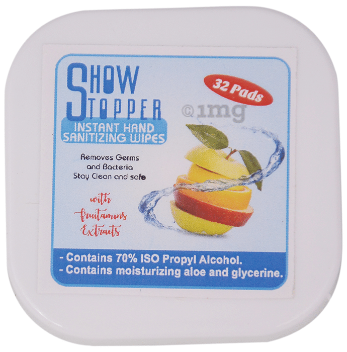 Dee Sons Show Stopper Instant Hand Sanitizing Wipes