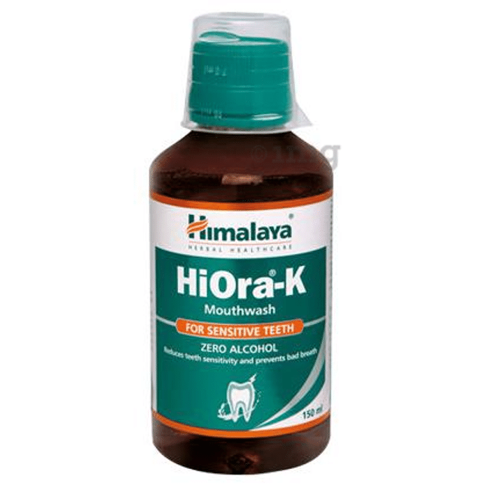 Himalaya Hiora-K Mouth Wash | For Sensitive Teeth & Bad Breath