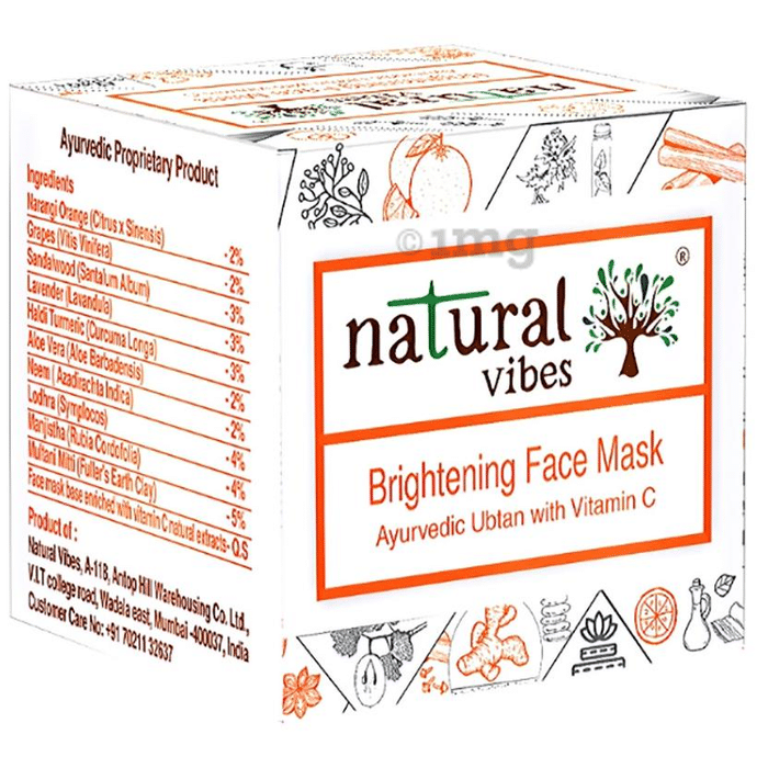 Natural Vibes Brightening Face Mask