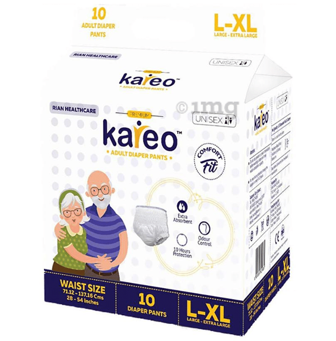 Kareo Premium Pant Style Adult Diaper L-XL