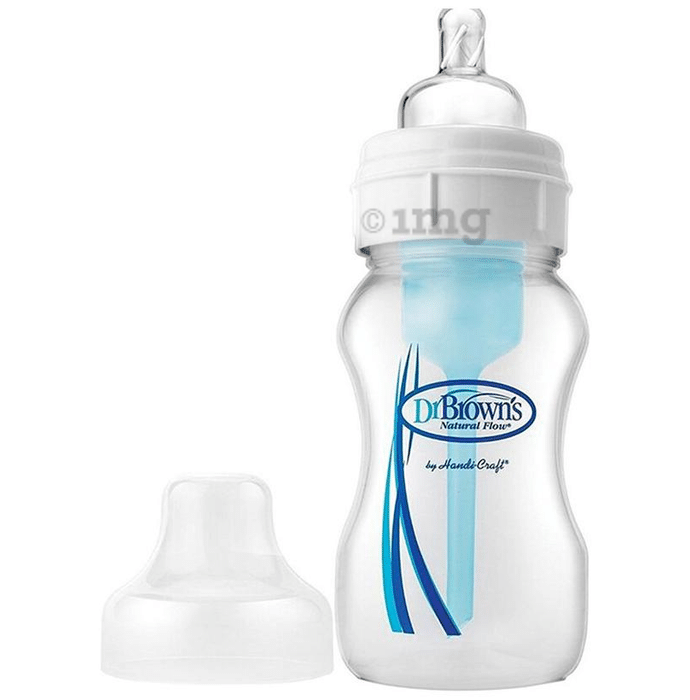 Dr Brown's Natural Flow Wide Neck Baby Feeding Bottle