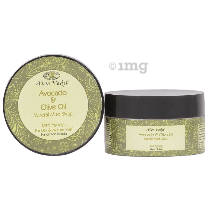 Aloe Veda Mineral Mud Wrap Avocado and Olive Oil