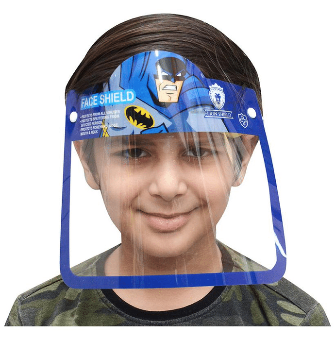 Lion Shield Batman Face Shield for Children
