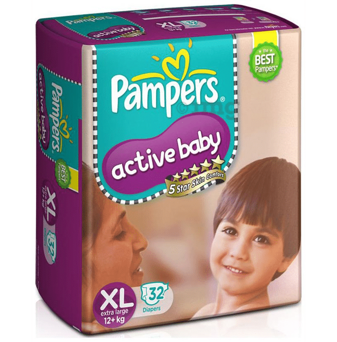Pampers Active Baby Diaper XL