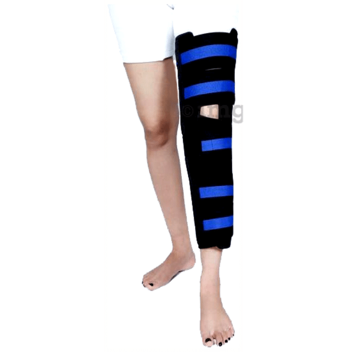 Dr. Expert Knee Immobilizer (Long) XL Black