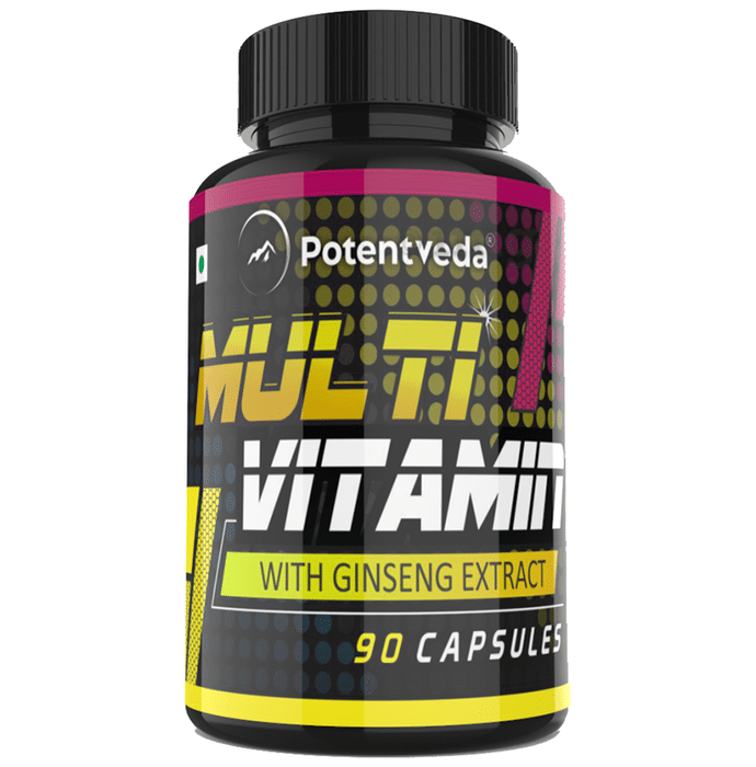 Potentveda Multivitamin with Ginseng Extract Capsule